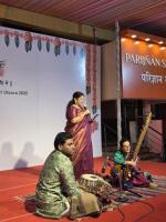 Sitar performance by Pratibha Kamath - Day 8 at Karla (29 Sep 2025) Pictures Courtesy of Shri Soham Honnavar